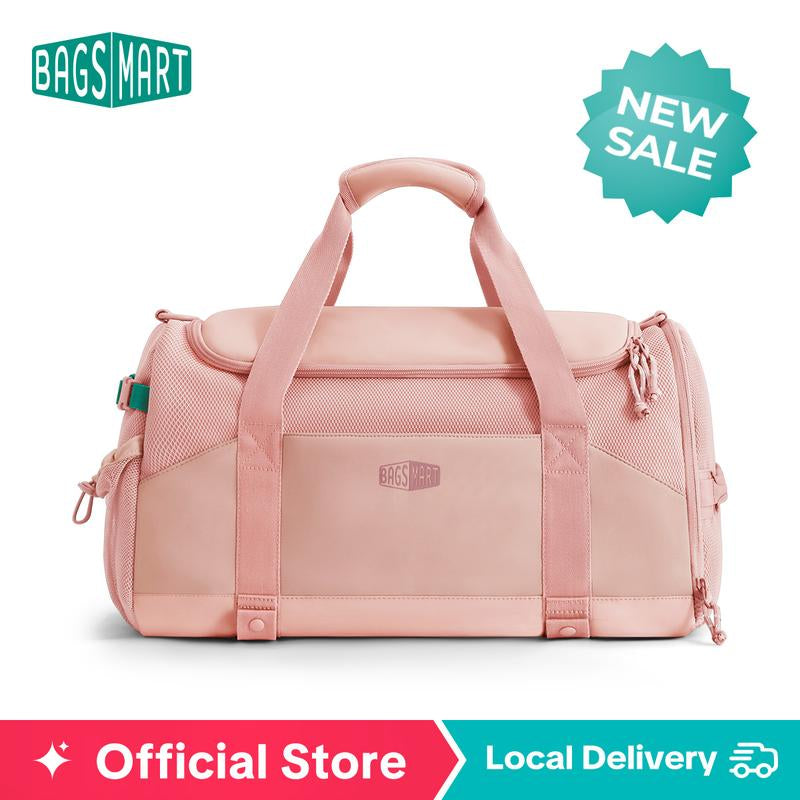 【NEW IN】BAGSMART REIKI 30L Lightweight Gym Duffle Bag W/Shoe Compartment & Laptop Sleeve,Fits 15.6" Laptop ,Water-Resistant Workout Bag for Men/Women Tiktokshopfalldealsforyou