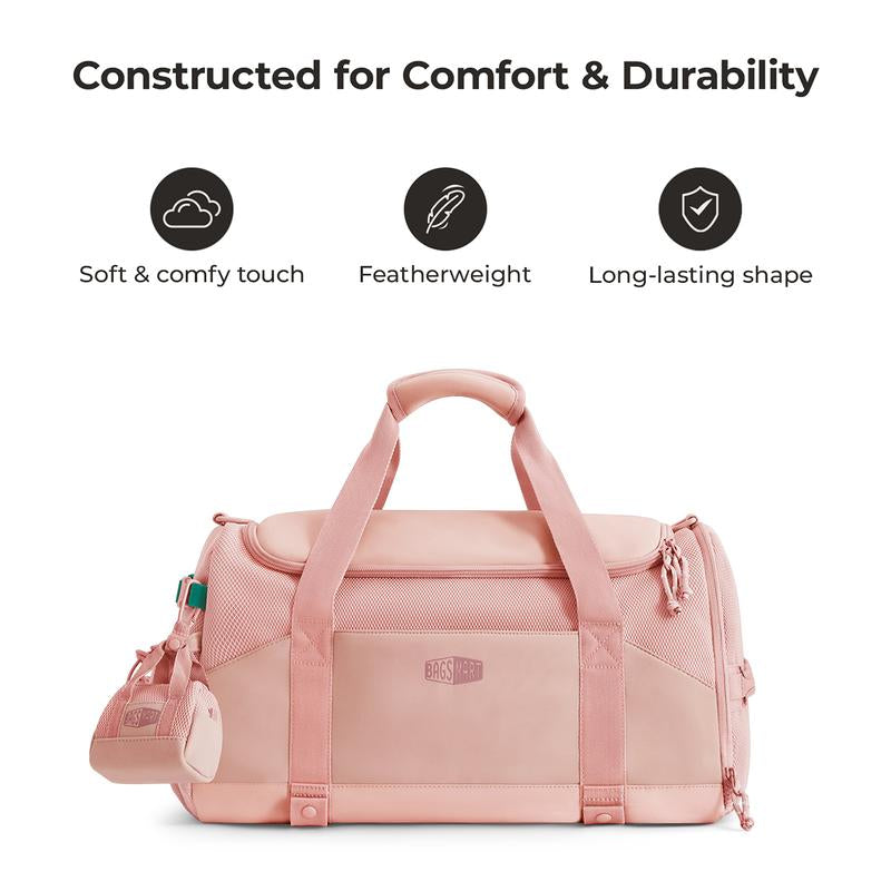 【NEW IN】BAGSMART REIKI 30L Lightweight Gym Duffle Bag W/Shoe Compartment & Laptop Sleeve,Fits 15.6" Laptop ,Water-Resistant Workout Bag for Men/Women Tiktokshopfalldealsforyou