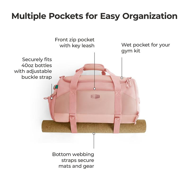 【NEW IN】BAGSMART REIKI 30L Lightweight Gym Duffle Bag W/Shoe Compartment & Laptop Sleeve,Fits 15.6" Laptop ,Water-Resistant Workout Bag for Men/Women Tiktokshopfalldealsforyou