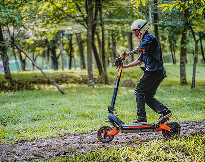 41MPH Electric Scooter for Adults, 1200W Motor Fast E Scooter, 11" Off-Road Tires, up to 41 MPH Top Speed & 43 Miles Long Range, Dual Brake, Foldable