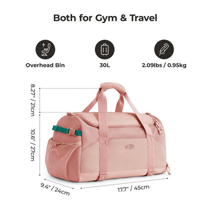 【NEW IN】BAGSMART REIKI 30L Lightweight Gym Duffle Bag W/Shoe Compartment & Laptop Sleeve,Fits 15.6" Laptop ,Water-Resistant Workout Bag for Men/Women Tiktokshopfalldealsforyou